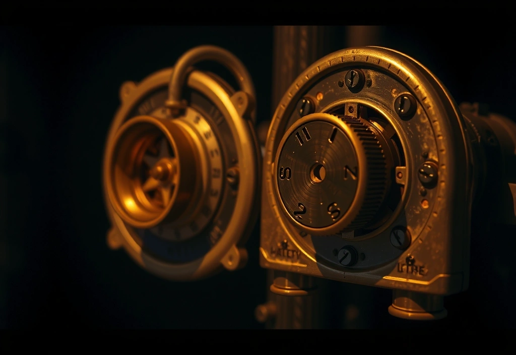 Visual anchor representing data security and control